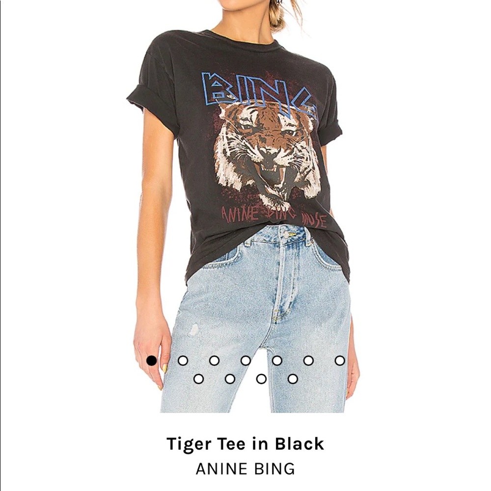Anine Bing tiger T-shirt